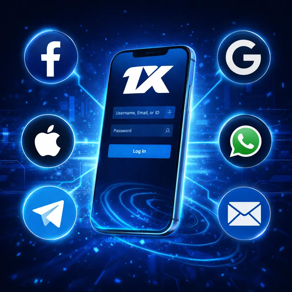 Semua Metode Login yang Tersedia di Aplikasi Mobile 1xBet