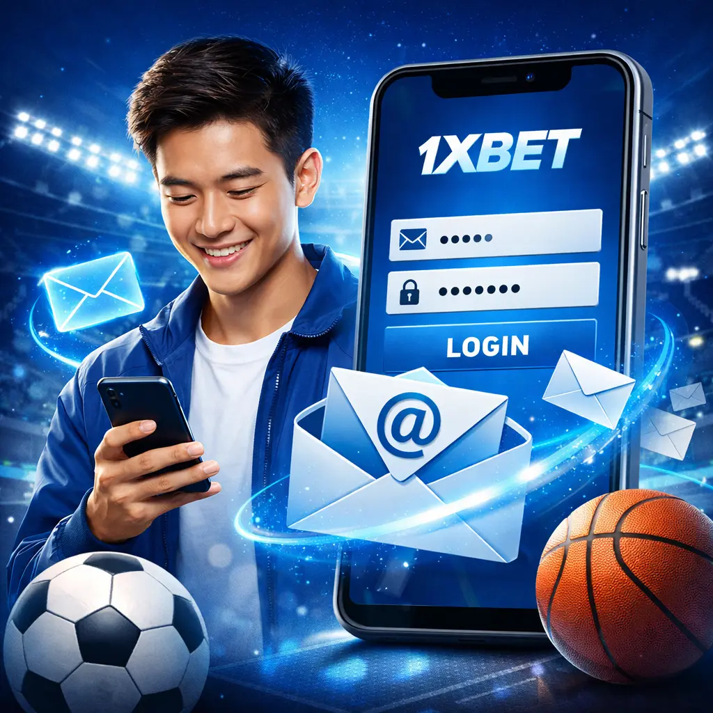 1xBet Login Mobile Menggunakan Email