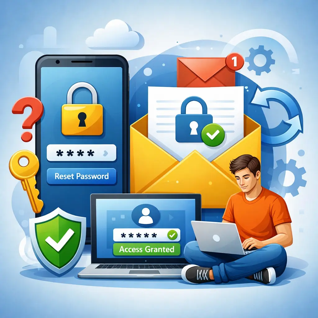 Lupa Kata Sandi dan Wrong Password